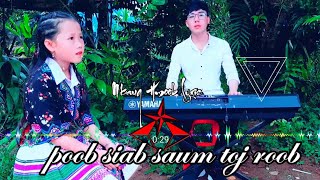 poob siab saum toj roob  sung thi thanh hoa cover [upl. by Winer]