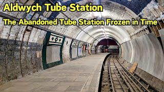 Aldwych The Abandoned Tube Station Frozen in Time abandoned london fyp [upl. by Orose]