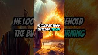 The Burning Bush Exodus 3  The Bible clip [upl. by Gebhardt624]