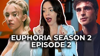 Therapist reacts to Euphoria S2E2… CASSIE WHY 😨  Dr Courtney Tracy [upl. by Odey]