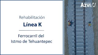 Construcciones Urales avanza con la rehabilitación de la Línea K del FIT en México [upl. by Ocirderf]