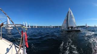 J24 worlds championship 2024  Team Puerto Rico A Little practice in the day [upl. by Chura]