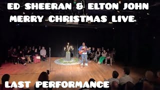 Ed Sheeran amp Elton John  Merry Christmas  Live Cover [upl. by Adnilra974]