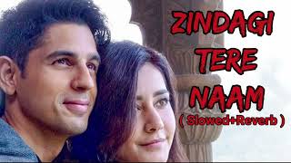 YODHA Zindagi Tere Naam Song  Sidharth Malhotra Raashii Khanna  Vishal Mishra [upl. by Minni]