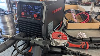 UNBOXING Yeswelder 205DS Pro 5 in 1 welder [upl. by Ardnak]