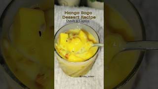 Mango sago dessertdrink Mango drinkRefreshing mango sago mangosagodrink mangodrink mangorecipe [upl. by Adali]