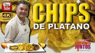 Como hacer CHIPS DE PLATANO amp mayonesa huevo duro [upl. by Oag]