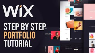 Wix Portfolio 2024 Step By Step Tutorial How To Create A FREE Portfolio [upl. by Rahab]