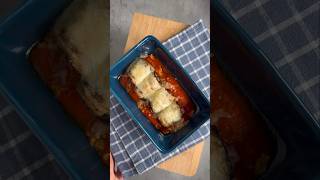 Cómo Preparar Canelones de Berenjena Rellenos de Carne en 5 Pasos [upl. by Amehr]