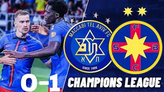 Rezumat Maccabi tel AvivFCSB 01 [upl. by Kawasaki]