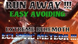 Run away  Easy method for Ecliptic Meteor [upl. by Annaicul]