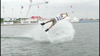 IWWF Cable Wakeboard World Cup  Amazing Pro Mens Cable Final in Shanghai [upl. by Enaht]