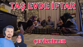 TAŞ EVDE ÇOCUKLARIMLA İFTAR YAPTIK [upl. by Ycam]