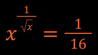 Solving x1sqrtx116 [upl. by Ahsiym]