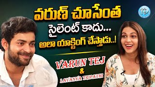 Varun Tej amp Lavanya Tripathi Exclusive Interview  Varun Tej amp Lavanya Latest Interview  iDream [upl. by Lasser380]