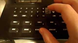 Alesis SR16 Super fast beats trick using the quotFillquot button [upl. by Neicul]