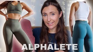 ALPHALETE 8TH BIRTHDAY HAUL  Try On amp Review  Best Leggings Ever [upl. by Kurth]