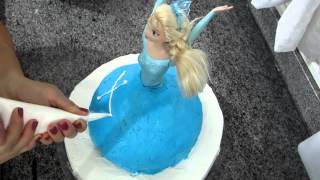 How to make  frozen cake  step by step [upl. by Negroj]