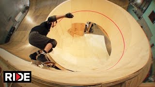 Tony Hawk Skates First Downward Spiral Loop  BTS [upl. by Raybin]