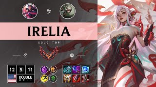 Irelia Top vs Camille  NA Grandmaster Patch 1412 [upl. by Winthorpe]