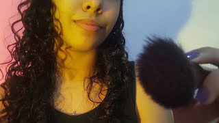 ASMR CASEIRO  TE MAQUIANDO [upl. by Odnumyar]