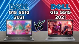 Dell G15 5511 vs Dell G15 5515 Review Will you go Team Blue or Team RED Comparison [upl. by Aracaj826]