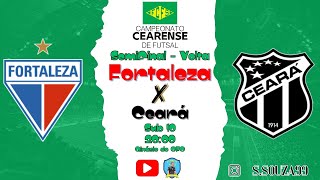 Campeonato Cearense de Futsal Sub10  Fortaleza x Ceará  Semifinal  Volta [upl. by Iborian12]