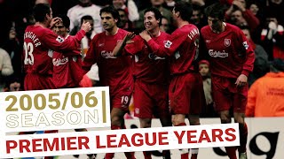 Every Premier League Goal 200506  Fowler returns as Gerrard leads the way [upl. by Hairehcaz158]