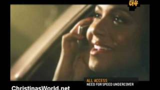 Christina Milian Need for Speed Interview [upl. by Nimad]