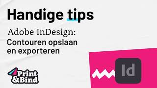 Hoe kan je tekst omzetten naar contouren in Adobe Indesign [upl. by Halimaj]