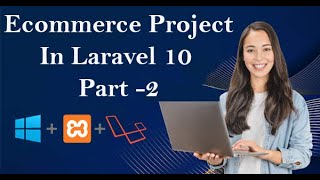 Ecommerce project in Laravel 10 in Hindi part 2 [upl. by Aseneg]