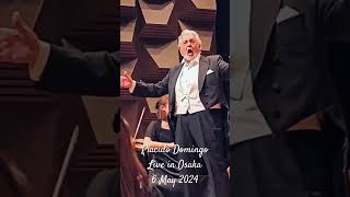 Placido Domingo Live in Osaka 6 May 2024 [upl. by Perron987]