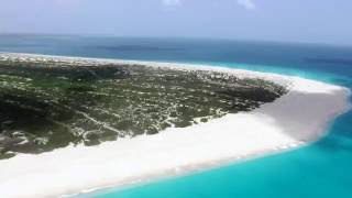 Flying to Barbuda By Helicopter [upl. by Ahsoym]