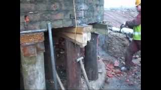 chimney demolition woodnook accrington [upl. by Eluj475]