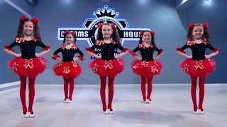 Merry Christmas  Jingle Bell Rock Dance by Little Kids [upl. by Leotie]