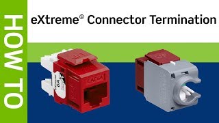 eXtreme Connector Termination [upl. by Lundeen]