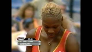 Italian Open 2002 SF Serena Williams vs Jennifer Capriati [upl. by Edorej]