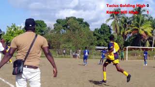 Tacius Golding High Vs Kemps Hill High [upl. by Freda]