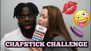 Chapstick Kissing Challenge SHE WANTS THE 🍆 NOW 🤪 [upl. by Aryajay]