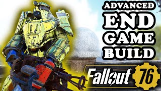 The Holy Man Plus  Advanced End Game Heavy Gunner Build  Fallout 76 [upl. by Yerhpmuh719]