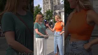 Spannend en vol verrassingen  Deze keer een niet zo typische job om te raden 💥 straatinterview [upl. by Terryn]