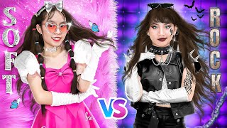 Fille Douce Vs Fille Rock À Un Concours De Beauté Qui Sera La Reine De Beauté [upl. by Aniram]