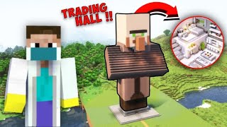 I Built a Trading Hall Inside Takjuks Statue in Minecraft Survival  Mcaddon [upl. by Jaymie]