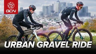 Can You Ride Gravel In A City  GCN Urban Gravel Adventure [upl. by Aneleiram543]