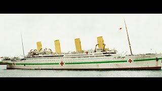 HMHS Britannic Wreck on Google Earth Pro [upl. by Johannes]