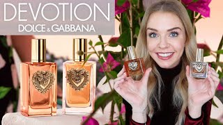 NEW DOLCE amp GABBANA DEVOTION INTENSE vs ORIGINAL EAU DE PARFUM REVIEW 🍋🍊  Soki London [upl. by Rockefeller]