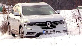 New Renault Koleos 4x4  Road Off road driving footage [upl. by Rochemont]