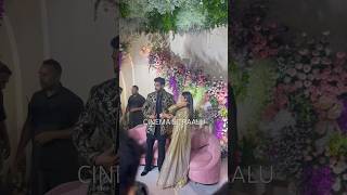 Varun Tej amp Lavanya Tripathi arrive at the venue Varunlav exclusive live [upl. by Ipoillak]