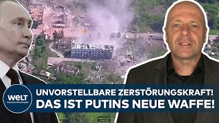 UKRAINEKRIEG  Unvorstellbare Zerstörungskraft Upgrade für Putins bisher unsteuerbare Gleitbomben [upl. by Innob]