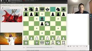 God vs Satan Greatest Chess Match [upl. by Sonahpets]